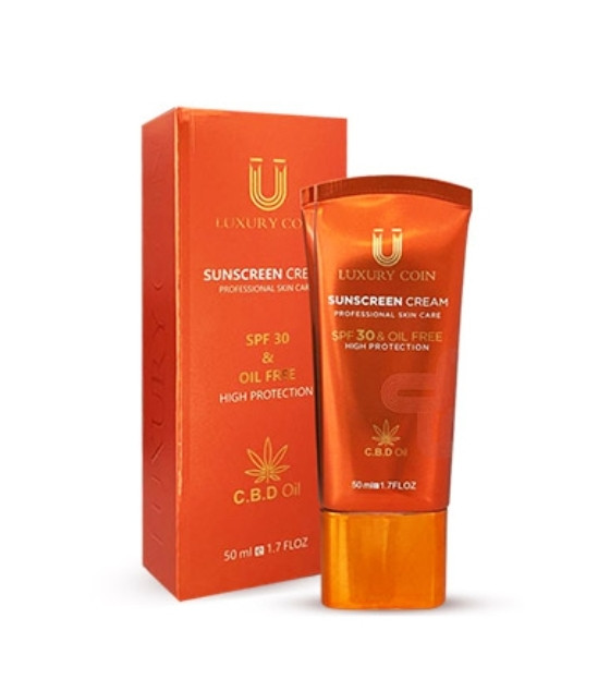 کرم ضد افتاب spf30 لاکچری کوین